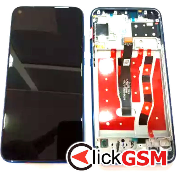 Piesa Display Cu Touchscreen Si Rama Negru Huawei P20 Lite 2019 Hr0