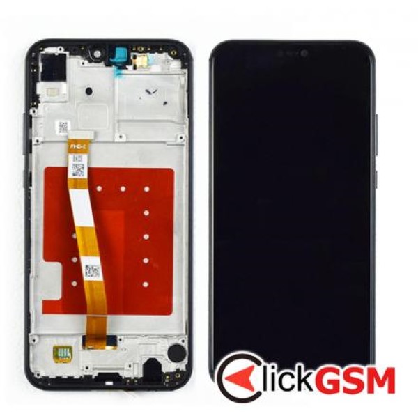 Piesa Display Cu Touchscreen Si Rama Negru Huawei P20 Lite 2wjt