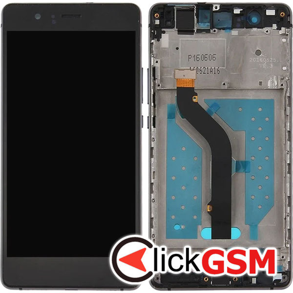 Piesa Piesa Display Cu Touchscreen Si Rama Negru Huawei P9 Lite 4s9l