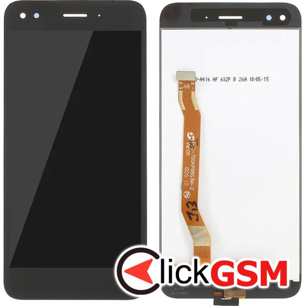 Piesa Display Cu Touchscreen Si Rama Negru Huawei P9 Lite Mini 4s9q