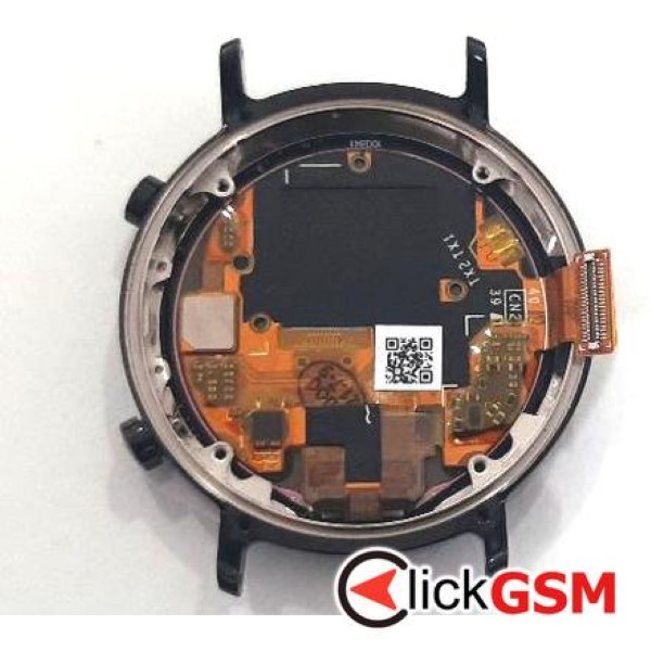 Piesa Display Cu Touchscreen Si Rama Negru Huawei Watch Gt2 42mm 2j6m