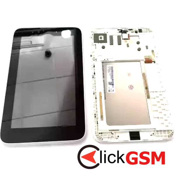 Piesa Display Cu Touchscreen Si Rama Negru Lenovo A3300 2k7h