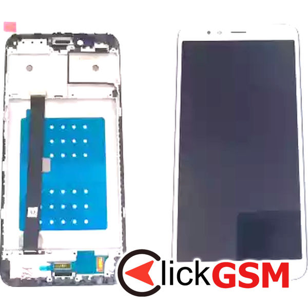 Piesa Display Cu Touchscreen Si Rama Negru Lenovo S5 2uzm