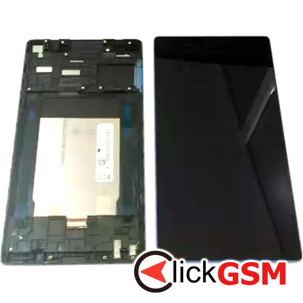 Piesa Display Cu Touchscreen Si Rama Negru Lenovo Tab 3 7 2kj3