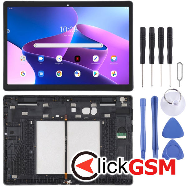 Piesa Display Cu Touchscreen Si Rama Negru Lenovo Tab M10 2nd Gen 2wog