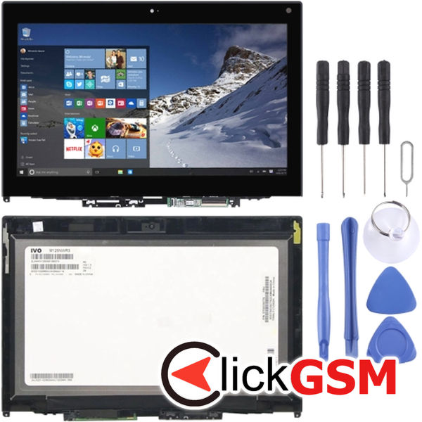 Piesa Piesa Display Cu Touchscreen Si Rama Negru Lenovo Thinkpad 246p