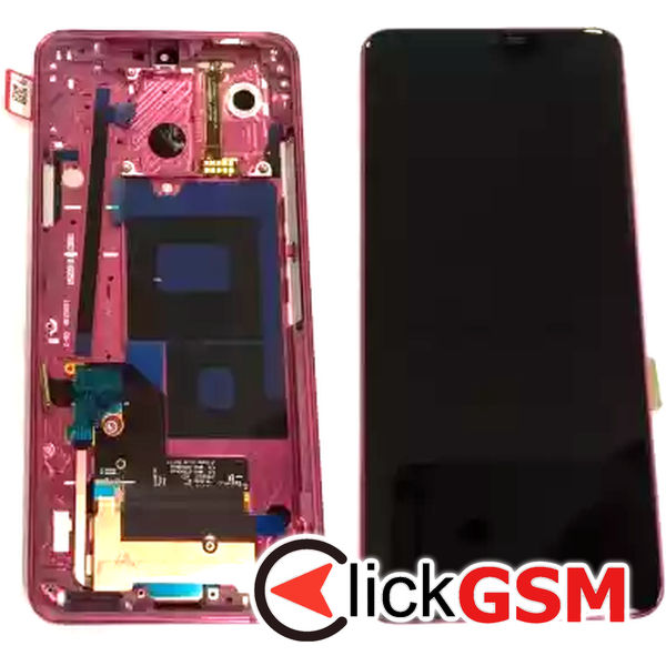 Piesa Display Cu Touchscreen Si Rama Negru Lg G7 Thinq 1g77