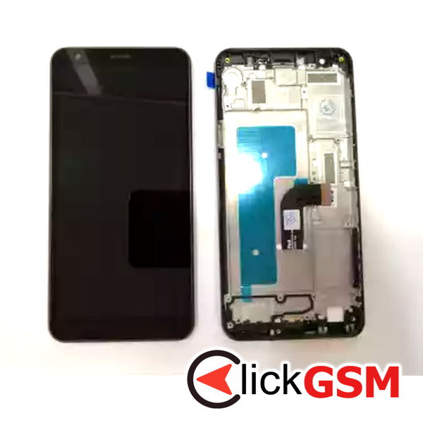 Piesa Piesa Display Cu Touchscreen Si Rama Negru Lg K30 1hc9