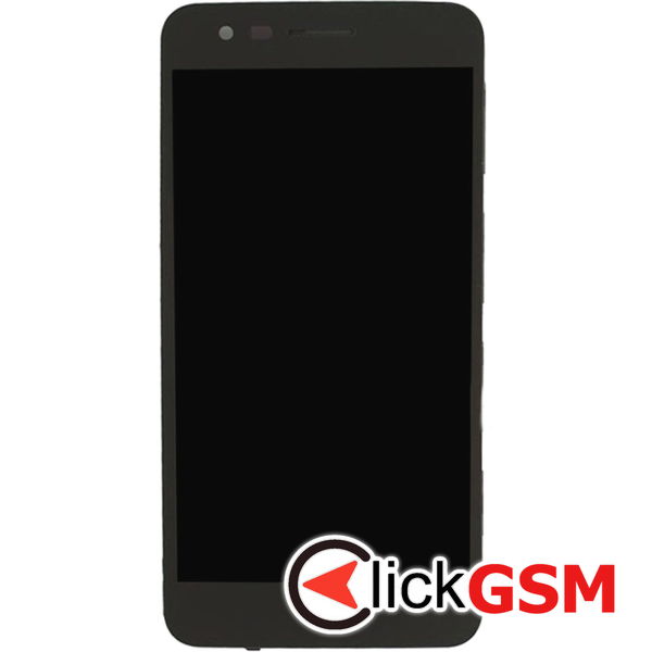 Piesa Piesa Display Cu Touchscreen Si Rama Negru Lg K4 2017 269g