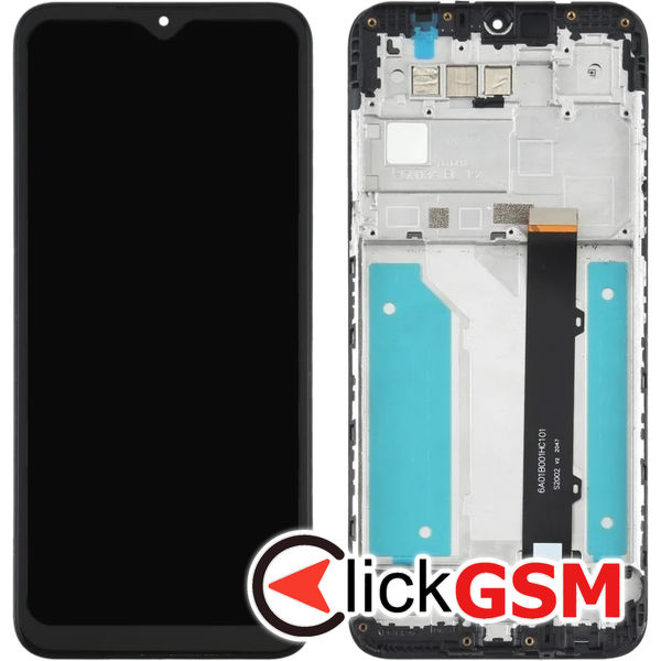 Piesa Piesa Display Cu Touchscreen Si Rama Negru Lg K41s 4sv5