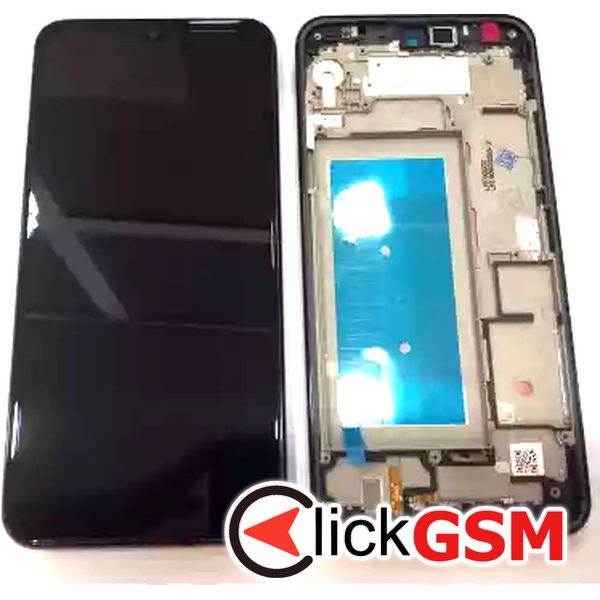 Piesa Piesa Display Cu Touchscreen Si Rama Negru Lg K50 1i5b