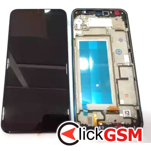 Piesa Piesa Display Cu Touchscreen Si Rama Negru Lg K50 1i5y