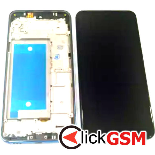 Piesa Display Cu Touchscreen Si Rama Negru Lg K50 1i64