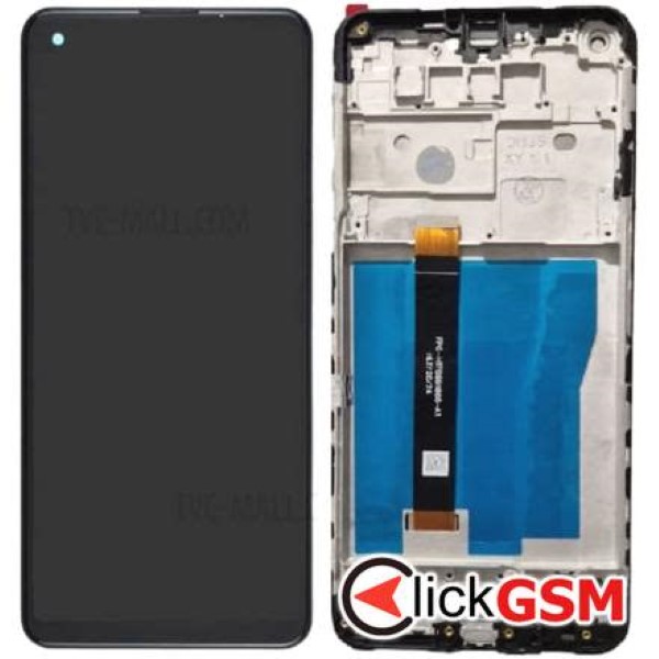 Piesa Piesa Display Cu Touchscreen Si Rama Negru Lg K51s 31x1