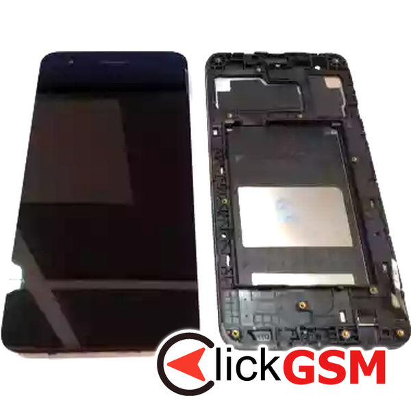 Piesa Piesa Display Cu Touchscreen Si Rama Negru Lg K8 2018 1qqt