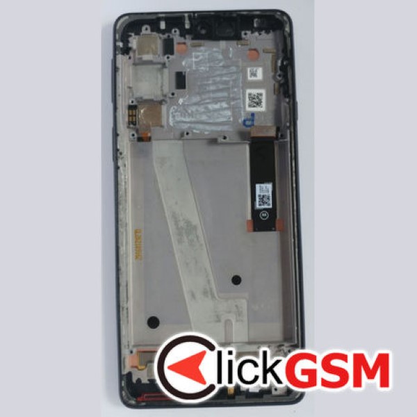 Piesa Piesa Display Cu Touchscreen Si Rama Negru Motorola Edge 20 3g6r