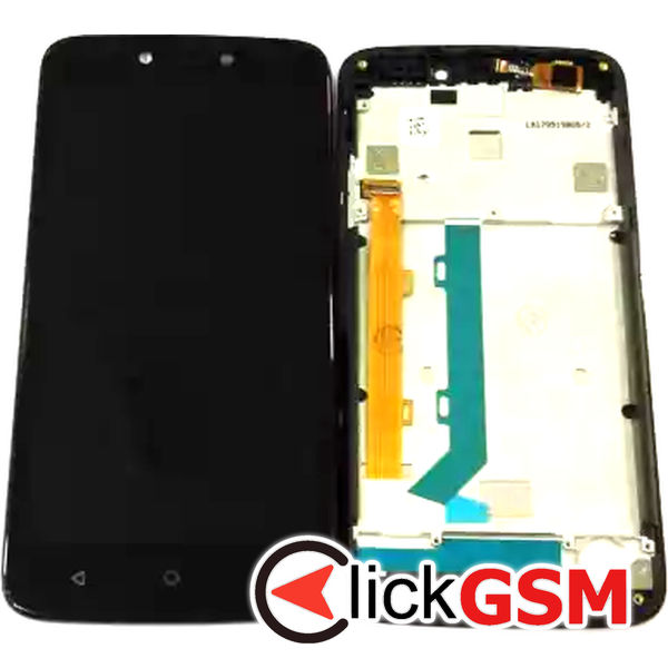 Piesa Display Cu Touchscreen Si Rama Negru Motorola Moto C Plus 31ky