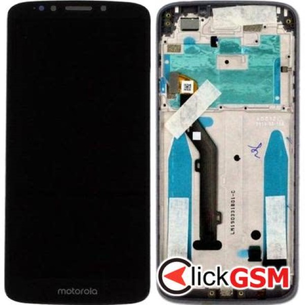 Piesa Display Cu Touchscreen Si Rama Negru Motorola Moto E5 1ijm