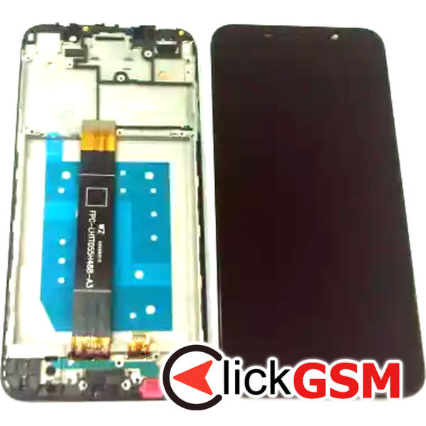 Piesa Display Cu Touchscreen Si Rama Negru Motorola Moto E6 Play 31is