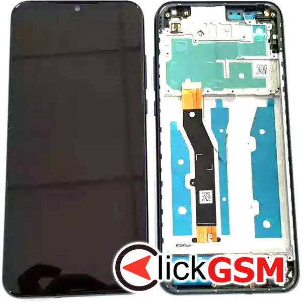 Piesa Display Cu Touchscreen Si Rama Negru Motorola Moto G Play 2021 31mp