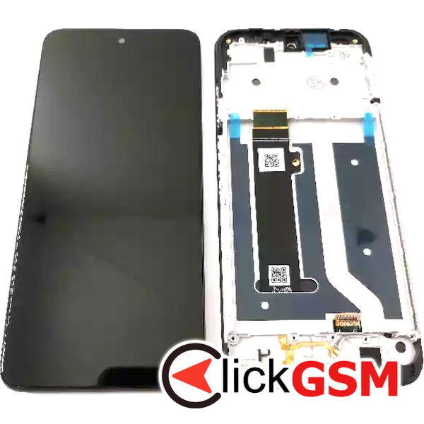 Piesa Display Cu Touchscreen Si Rama Negru Motorola Moto G34 5g 3fzp