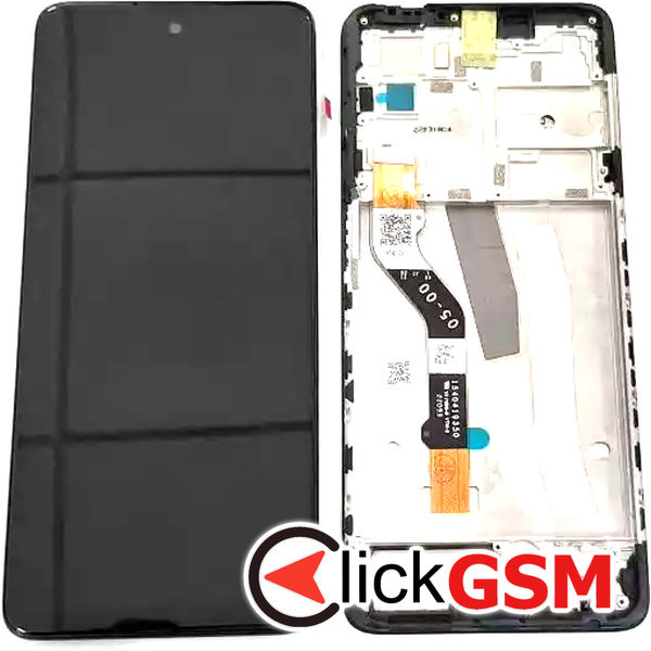 Piesa Display Cu Touchscreen Si Rama Negru Motorola Moto G51 5g 31ks