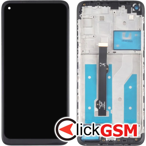 Piesa Piesa Display Cu Touchscreen Si Rama Negru Motorola Moto G8 Power 4t5y