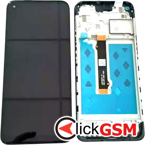 Piesa Piesa Display Cu Touchscreen Si Rama Negru Motorola Moto G9 Power 31jt