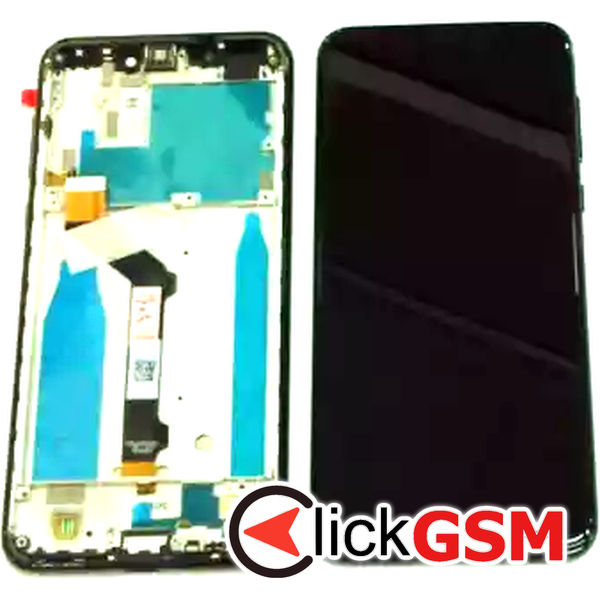 Piesa Display Cu Touchscreen Si Rama Negru Motorola One 31kl