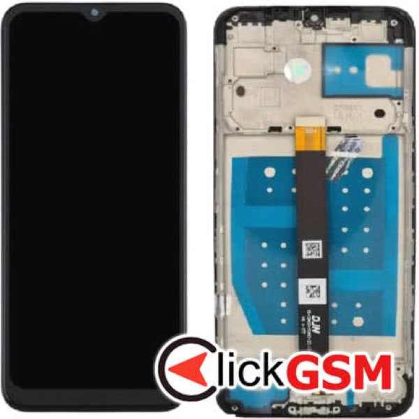 Piesa Piesa Display Cu Touchscreen Si Rama Negru Motorola One Fusion 3ckr