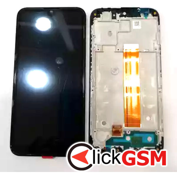 Piesa Piesa Display Cu Touchscreen Si Rama Negru Nokia 2.2 24cb