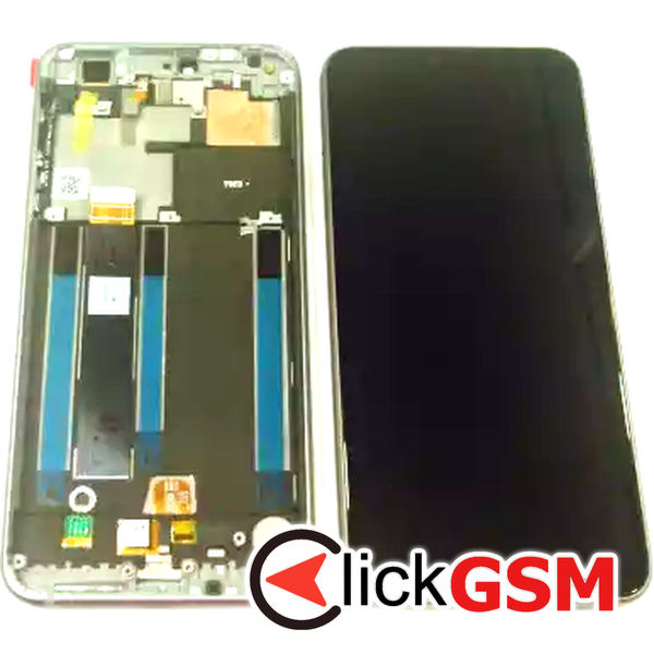 Piesa Display Cu Touchscreen Si Rama Negru Nokia 7.1 2246