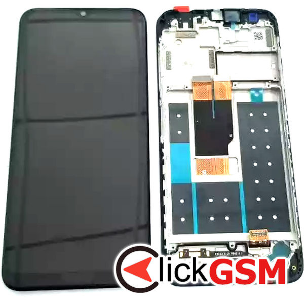 Piesa Piesa Display Cu Touchscreen Si Rama Negru Nokia G10 237t