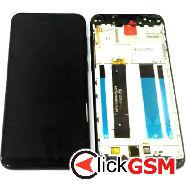 Piesa Piesa Display Cu Touchscreen Si Rama Negru Nokia X6 24hj