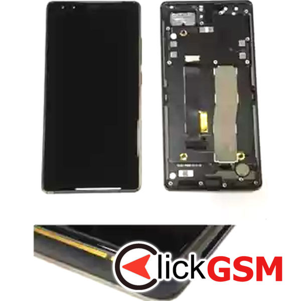 Piesa Display Cu Touchscreen Si Rama Negru Nubia Z17s 2n00