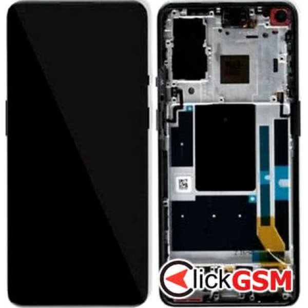 Piesa Piesa Display Cu Touchscreen Si Rama Negru Oneplus 9 1msg