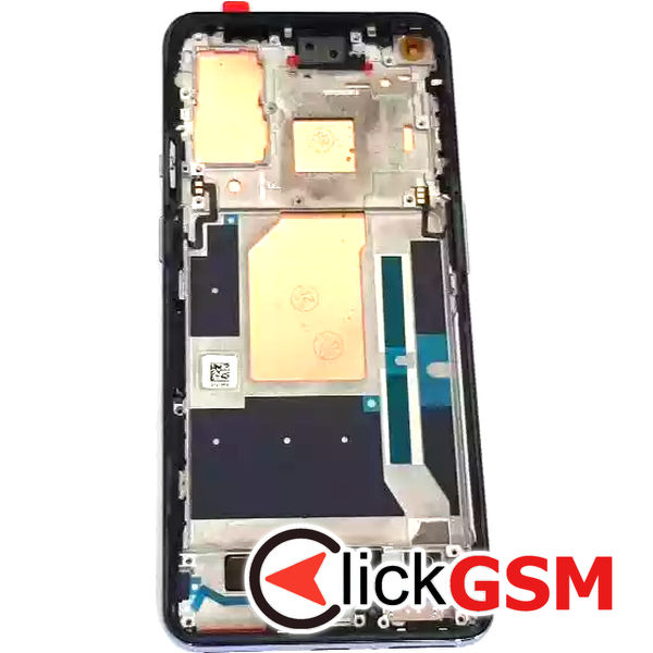 Piesa Display Cu Touchscreen Si Rama Negru Oneplus 9 24tq