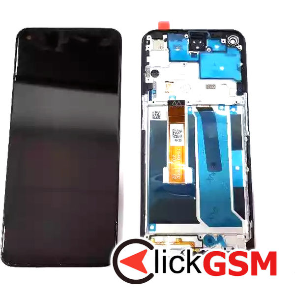 Piesa Piesa Display Cu Touchscreen Si Rama Negru Oneplus Nord N10 5g 2f9t