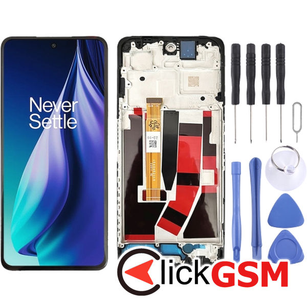 Piesa Display Cu Touchscreen Si Rama Negru Oneplus Nord N30 Se 5g 48fx