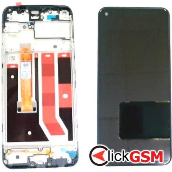 Piesa Piesa Display Cu Touchscreen Si Rama Negru Oppo A53 4g 2q4b