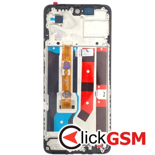 Piesa Display Cu Touchscreen Si Rama Negru Oppo A80 5g 28jg