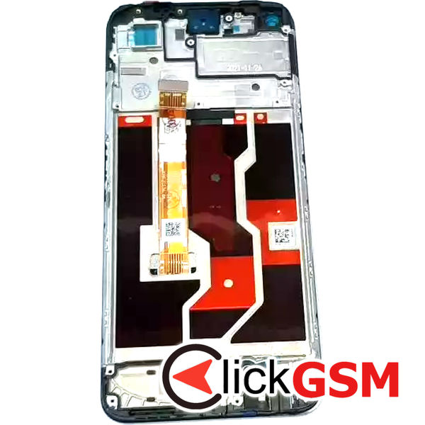 Piesa Piesa Display Cu Touchscreen Si Rama Negru Oppo A96 2q8e