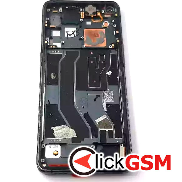 Piesa Piesa Display Cu Touchscreen Si Rama Negru Oppo Find X3 Pro 34m2