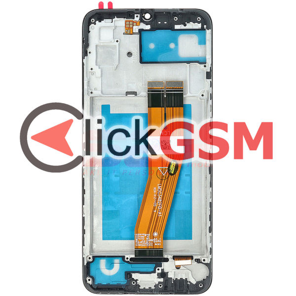 Piesa Display Cu Touchscreen Si Rama Negru Samsung Galaxy A03 4l1f