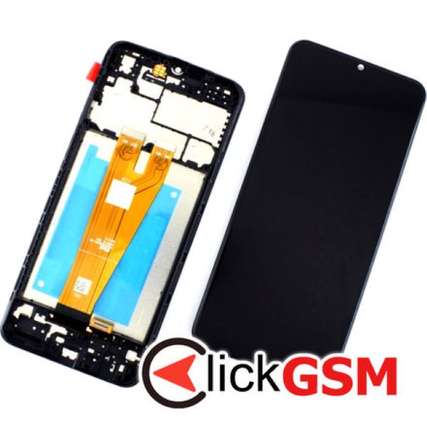 Piesa Display Cu Touchscreen Si Rama Negru Samsung Galaxy A04 29uo