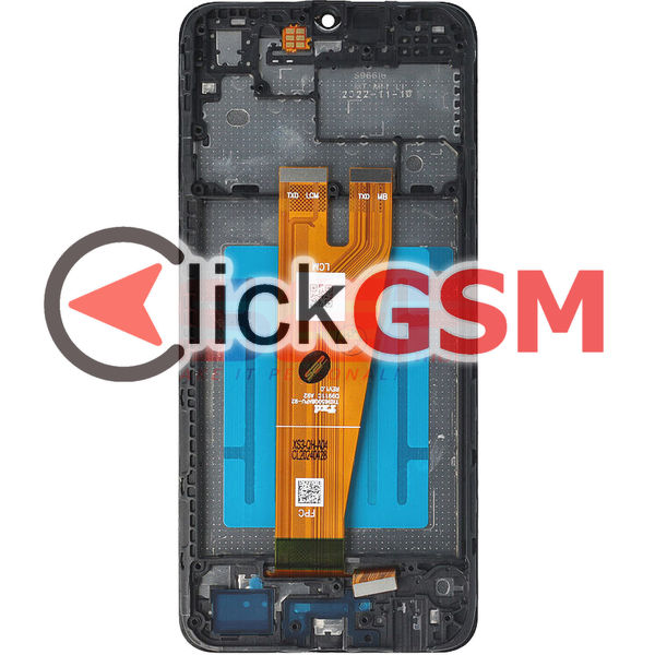 Piesa Display Cu Touchscreen Si Rama Negru Samsung Galaxy A04 4la4