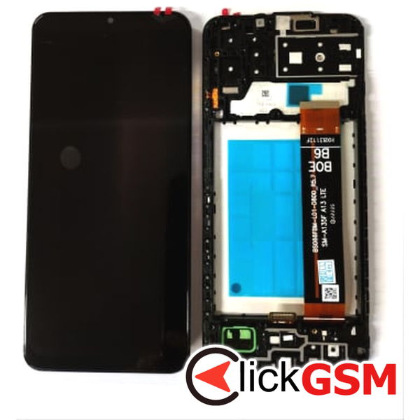 Piesa Display Cu Touchscreen Si Rama Negru Samsung Galaxy A13 2dg5