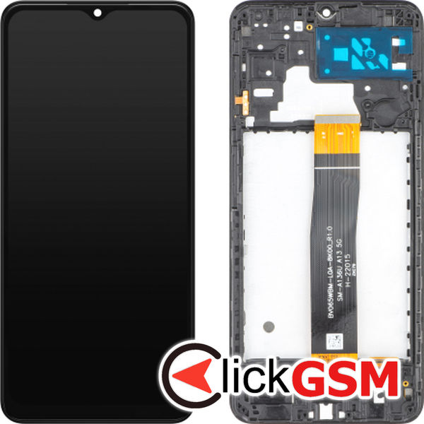 Piesa Display Cu Touchscreen Si Rama Negru Samsung Galaxy A13 5g 4hzh