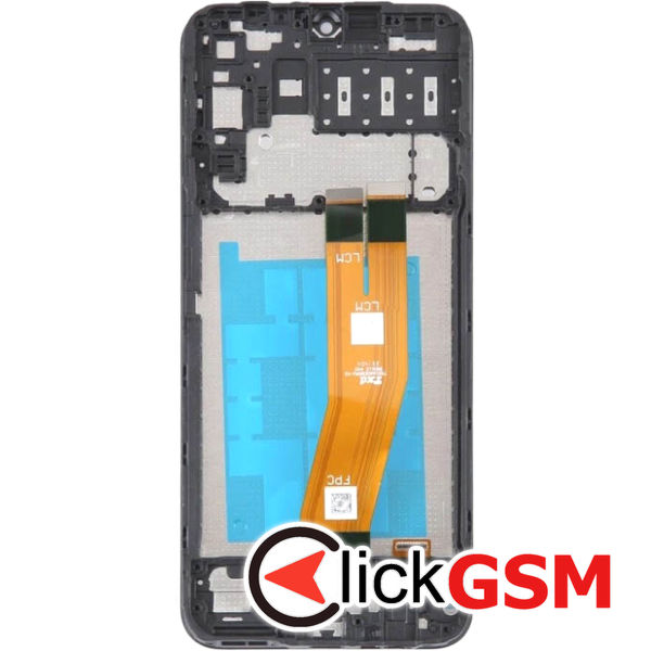 Piesa Display Cu Touchscreen Si Rama Negru Samsung Galaxy A14 406f