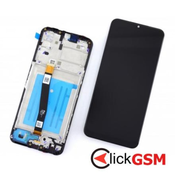 Piesa Piesa Display Cu Touchscreen Si Rama Negru Samsung Galaxy A22 5g 3ao7